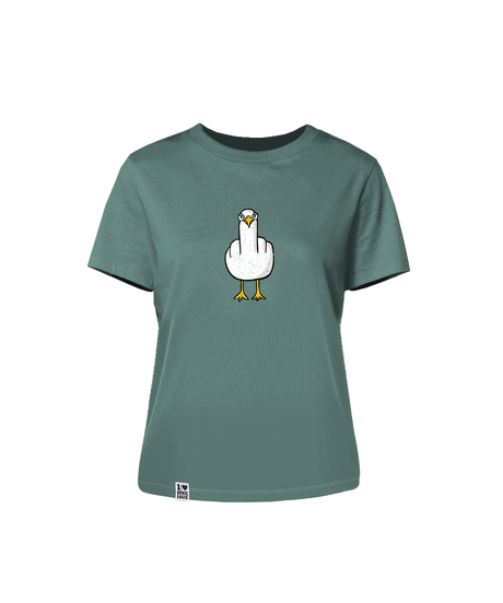 Fuck You Möwe  - Damen Shirt