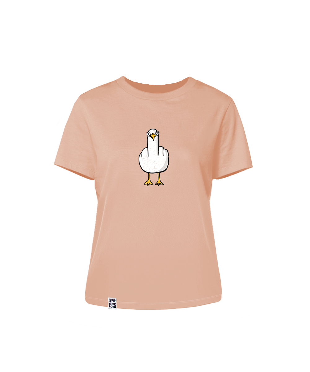 Fuck You Möwe  - Damen Shirt