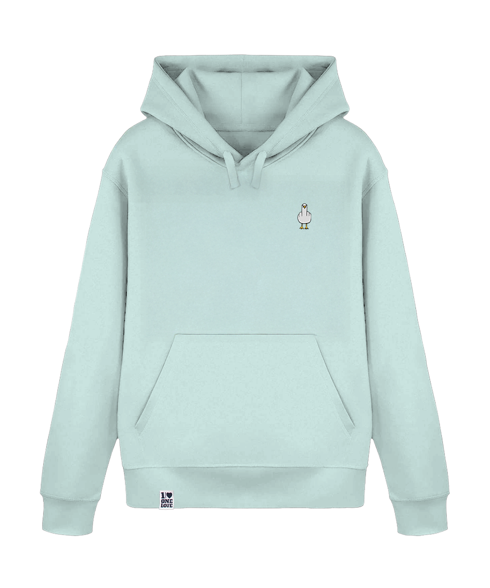 F**k You Möwe   - Unisex Premium Hoodie | Edler Stick