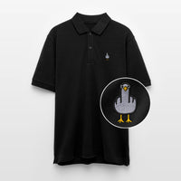 F**k You Möwe -  Unisex Bio-Poloshirt