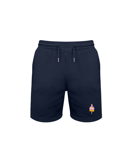 Mittelfinger-Eis  - Shorts | Biobaumwolle | Edler Stick