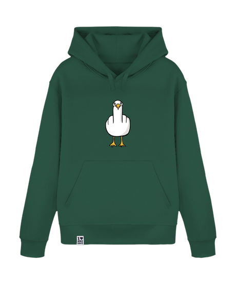 F**k You Möwe  - Unisex Premium Hoodie | Bio-Baumwolle