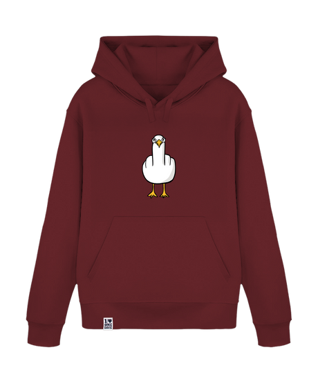 F**k You Möwe  - Unisex Premium Hoodie | Bio-Baumwolle