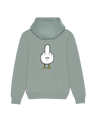 F**k You Möwe mit Backprint  - Hoodie Organic Unisex