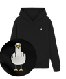 F**k You Möwe   - Unisex Premium Hoodie | Edler Stick