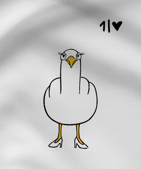 Fuck You Möwenlady  - Jutebeutel
