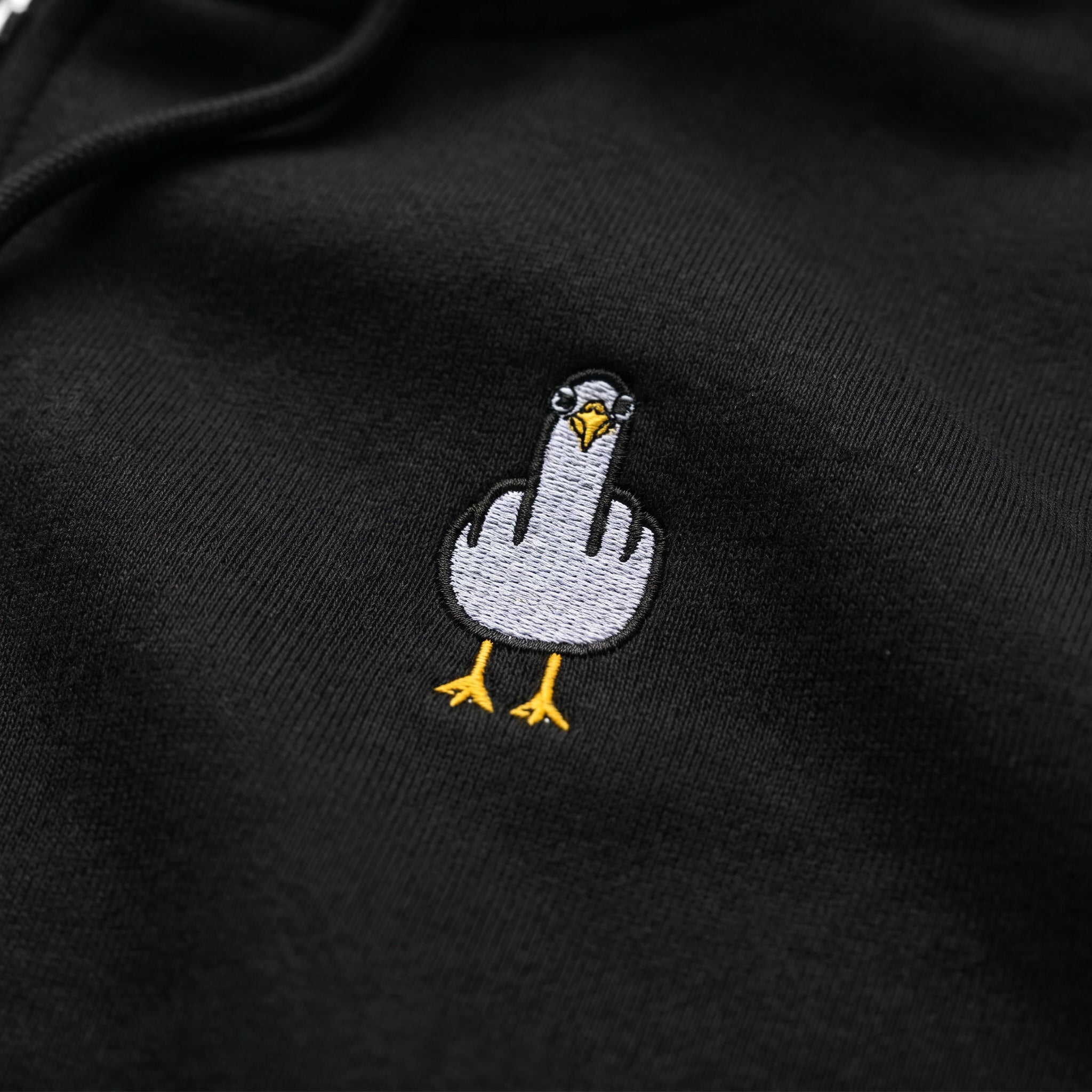 F**k You Möwe - Unisex Premium Kapuzenjacke