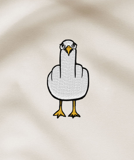F**k You Möwe  - Shorts | Biobaumwolle | Edler Stick