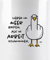 F**k You Möwe  - Tasse