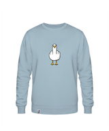 F**k You Möwe  - Unisex Sweater mit Backprint