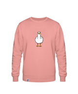 F**k You Möwe  - Unisex Sweater mit Backprint