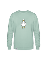 F**k You Möwe  - Unisex Sweater mit Backprint
