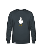 F**k You Möwe  - Unisex Sweater mit Backprint
