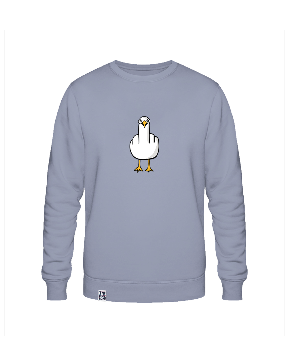 Maritimer Statement-Sweater – F**k You Möwe