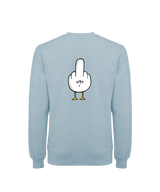 F**k You Möwe  - Unisex Sweater mit Backprint