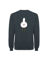 F**k You Möwe  - Unisex Sweater mit Backprint