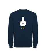 F**k You Möwe  - Unisex Sweater mit Backprint