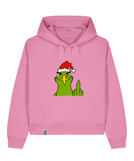 Die Grinch-Möwe  - Damen Premium Hoodie | Bio-Baumwolle | XMAS EDITION