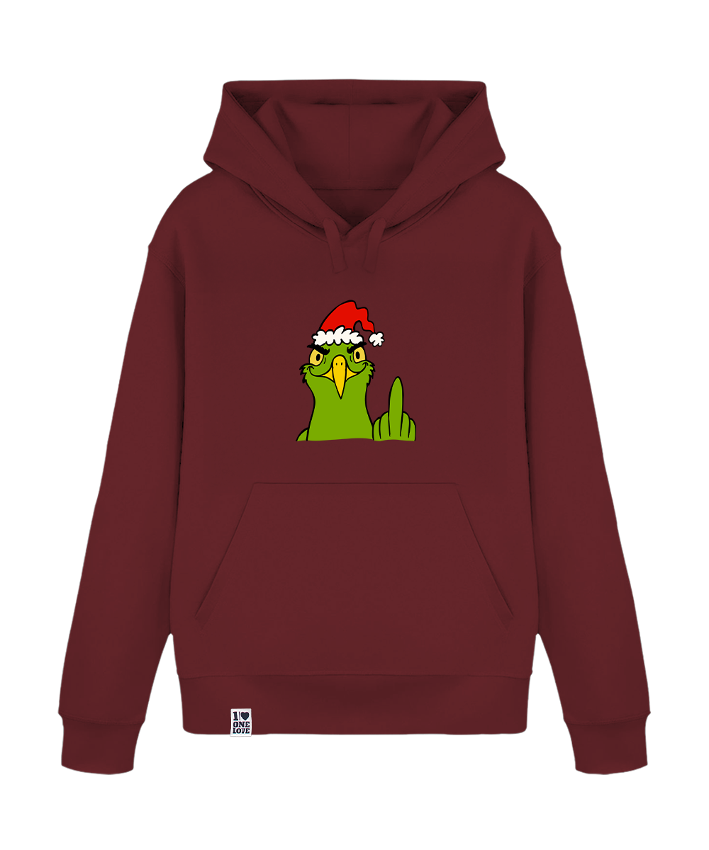 Die Grinch-Möwe  - Unisex Premium Hoodie | Bio-Baumwolle | XMAS EDITION