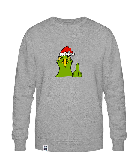 Die Grinch-Möwe  - Unisex Sweater | Bio-Baumwolle | XMAS EDITION