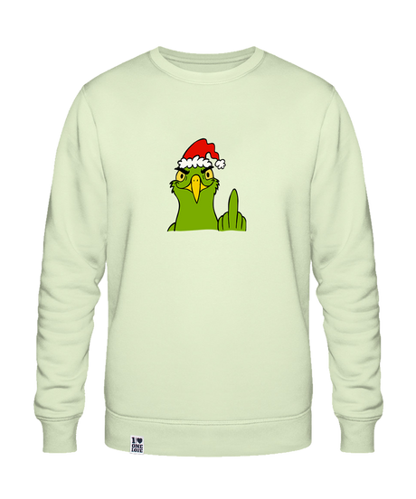 Die Grinch-Möwe  - Unisex Sweater | Bio-Baumwolle | XMAS EDITION