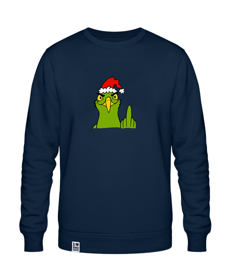 Die Grinch-Möwe  - Unisex Sweater | Bio-Baumwolle | XMAS EDITION