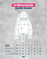 Meermensch Welle  - Damen Hoodie