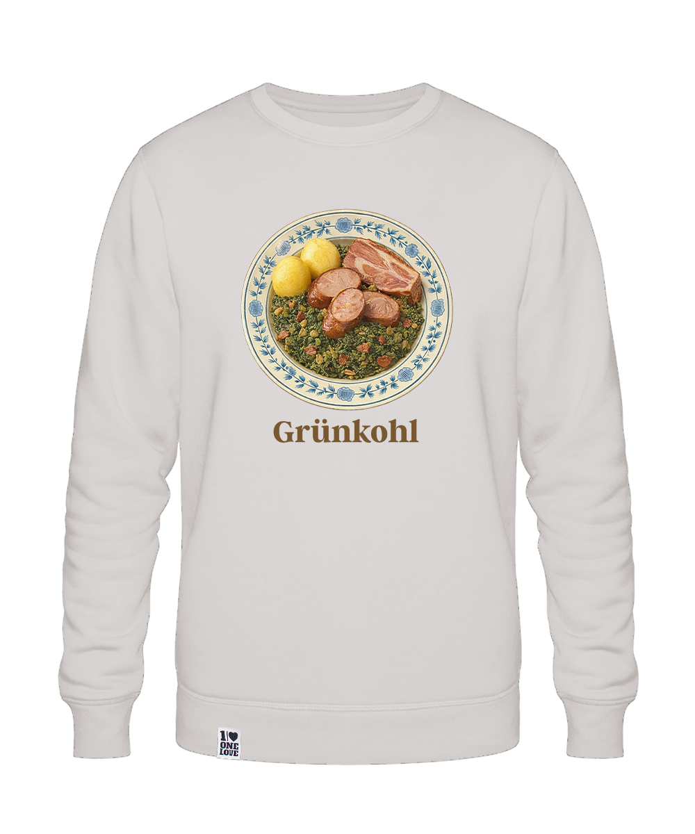 Grünkohl  - Unisex Sweater | Bio-Baumwolle | 100% Omas Küche