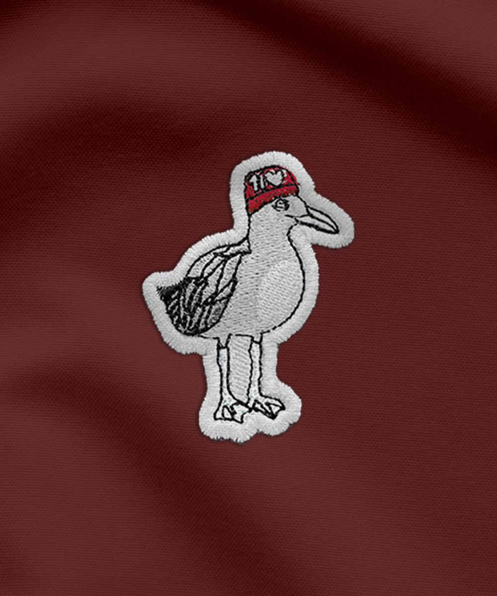 Hauk  - Unisex Premium Zipper | 100% Bio-Baumwolle | Edler Stick