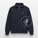 Original Hauk Stick - Relaxed Unisex Organic Half Zip Pullover