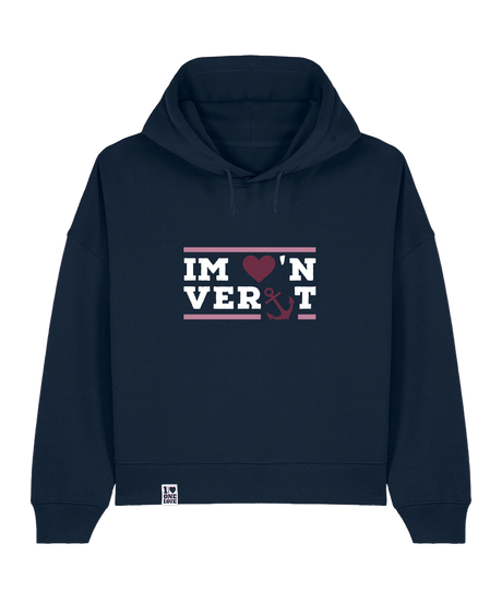Im Herzen verankert 2.0  - Damen Premium Hoodie | Bio-Baumwolle