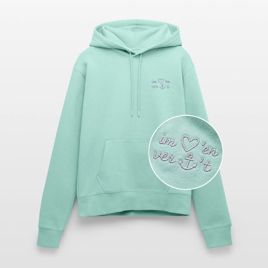 Im Herzen verankert Stick - Frauen Premium Hoodie