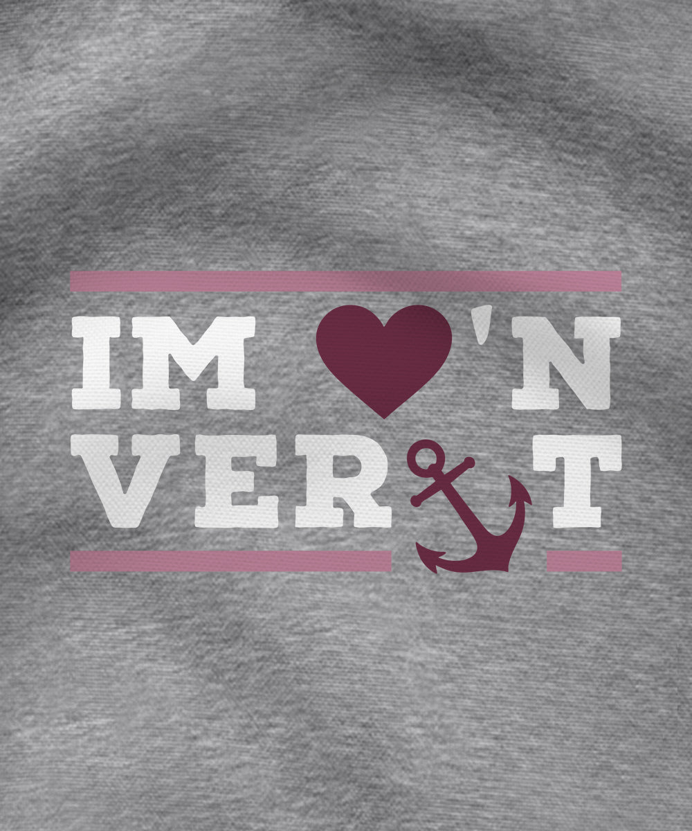 Im Herzen verankert 2.0  - Damen Premium Hoodie | Bio-Baumwolle