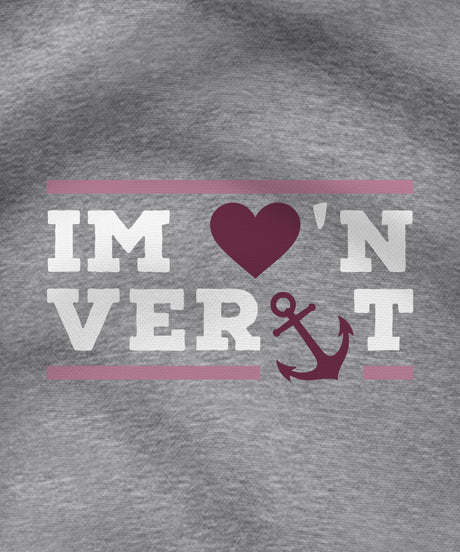 Im Herzen verankert 2.0  - Damen Premium Hoodie | Bio-Baumwolle