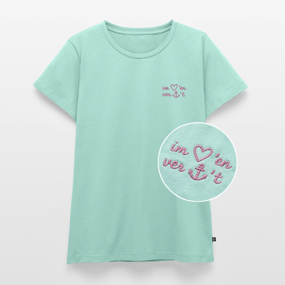 Im Herzen verankert Stick - Frauen Premium T-Shirt