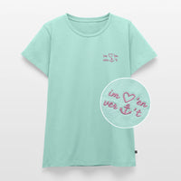 Im Herzen verankert Stick - Frauen Premium T-Shirt