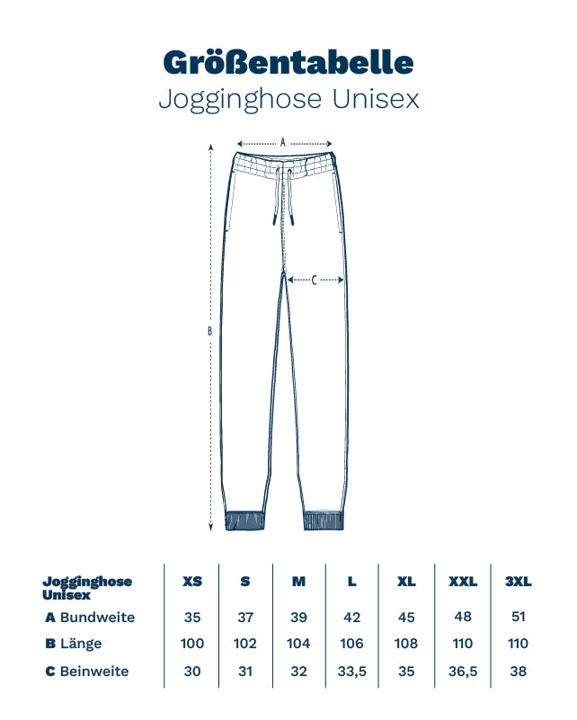 F**k You Möwe  - Jogginghose | 100% Biobaumwolle | Edler Stick