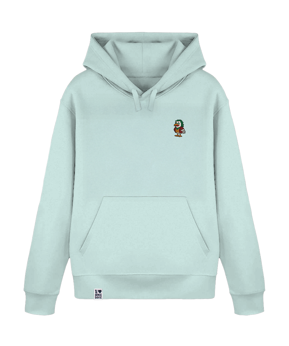 Joker Möwe  - Unisex Premium Hoodie | Bio-Baumwolle | Edler Stick