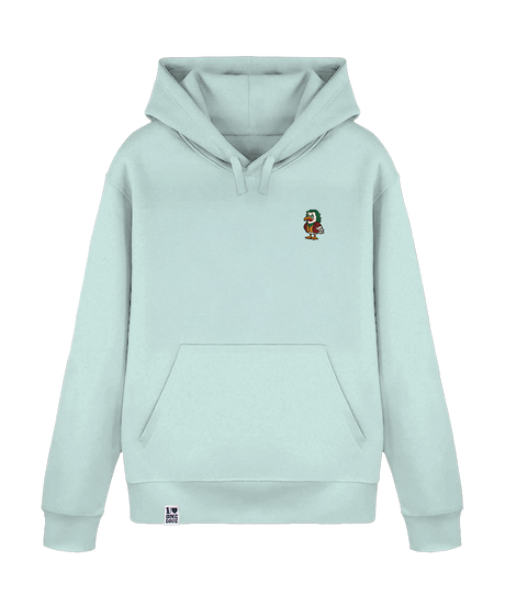 Joker Möwe  - Unisex Premium Hoodie | Bio-Baumwolle | Edler Stick