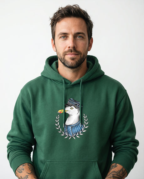 Käptn Möwe  - Unisex Premium Hoodie | Bio-Baumwolle