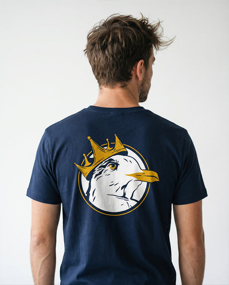 Möwenking  - Herren Shirt | 100% Bio-Baumwolle