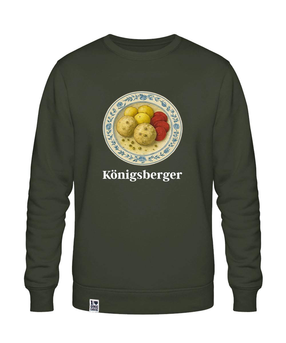Königsberger  - Unisex Sweater | Bio-Baumwolle | 100% Omas Küche