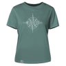 Meerverliebt Kompass  - Damen Shirt | 100% Bio-Baumwolle
