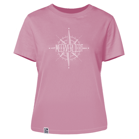 Meerverliebt Kompass  - Damen Shirt | 100% Bio-Baumwolle