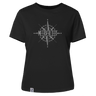 Meerverliebt Kompass  - Damen Shirt | 100% Bio-Baumwolle