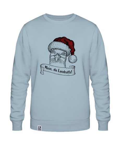 Moin, du Landratte  - Unisex Sweater | Bio-Baumwolle | XMAS EDITION