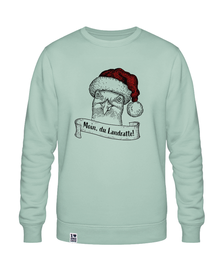 Moin, du Landratte  - Unisex Sweater | Bio-Baumwolle | XMAS EDITION