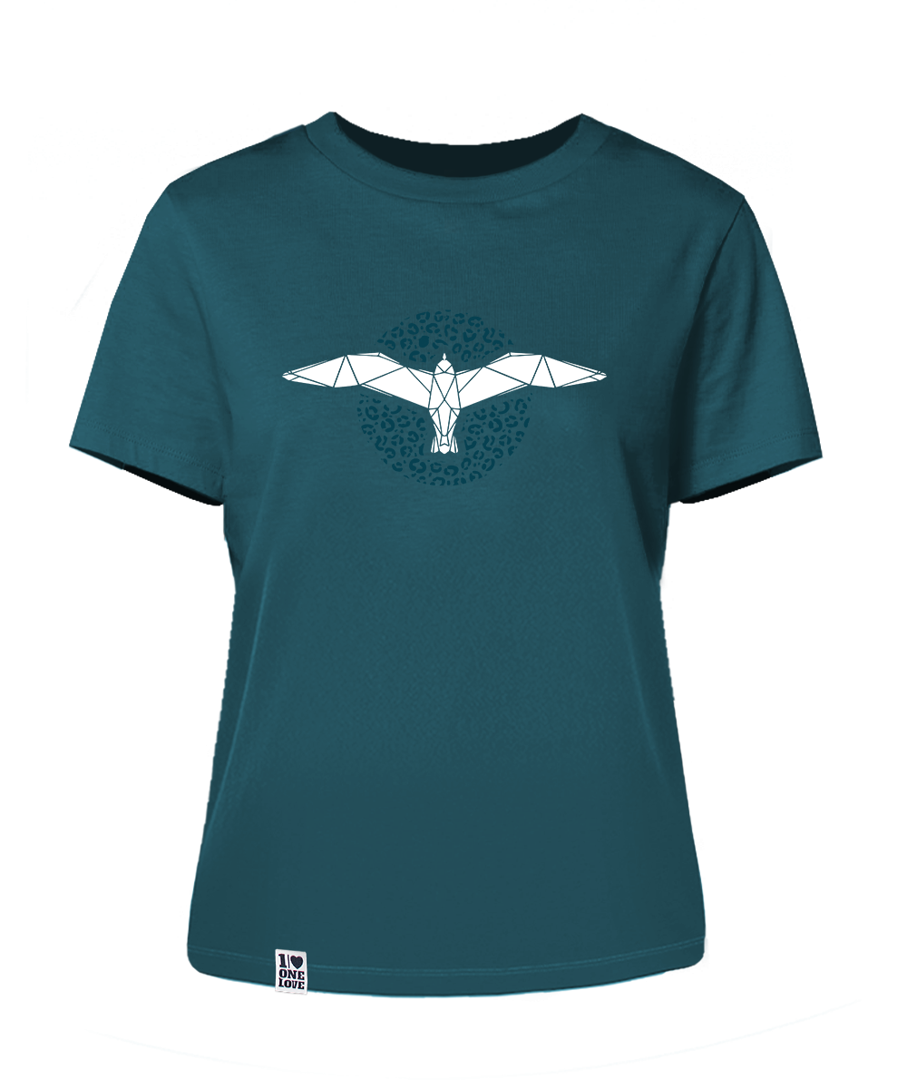 Leo-Möwe  - Damen Premium Shirt | 100% Bio-Baumwolle