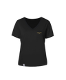 Leo-Möwe   - Damen Shirt mit V-Ausschnitt