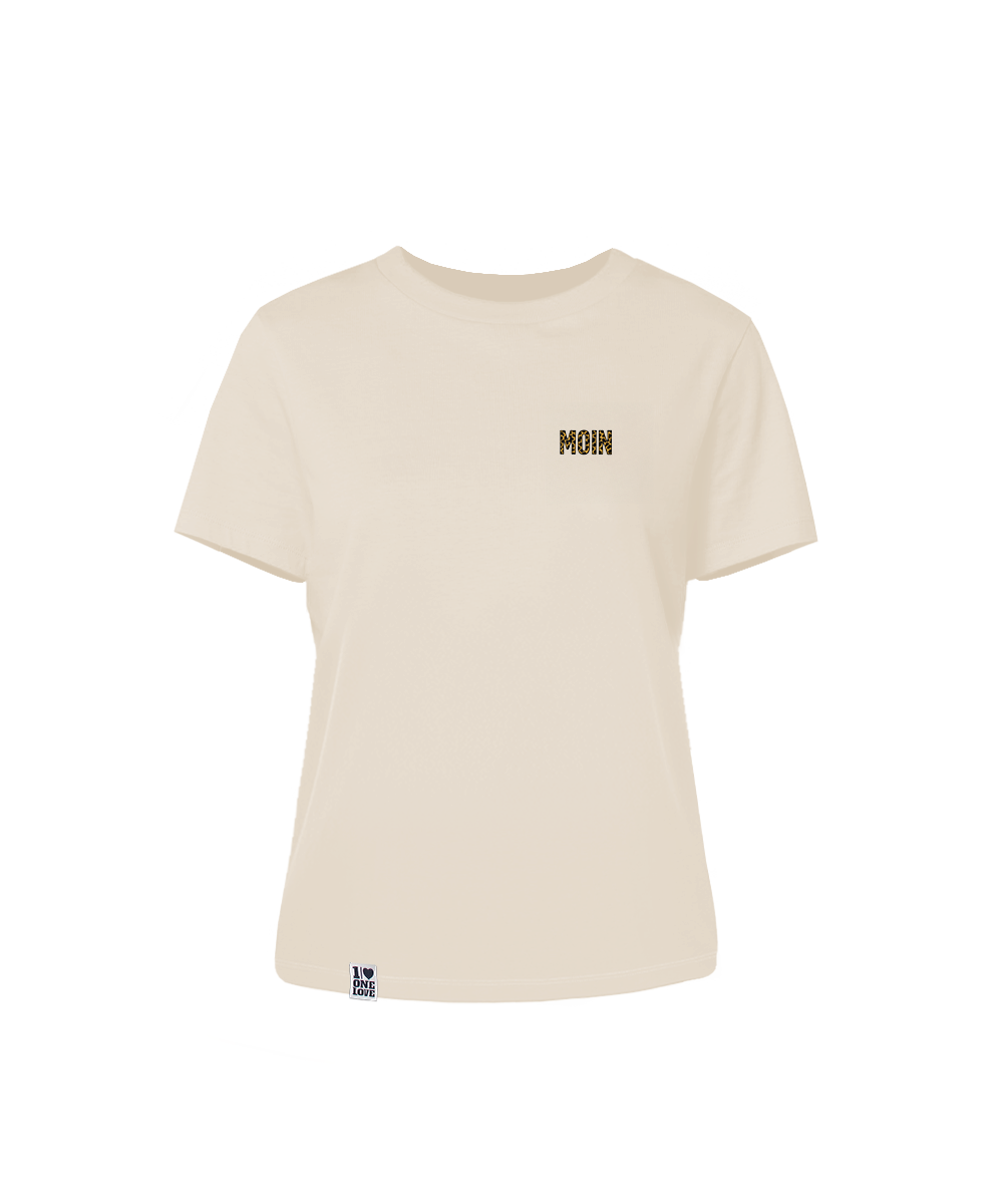 Moin-Leo  - Damen Shirt | 100% Bio-Baumwolle | Edler Stick